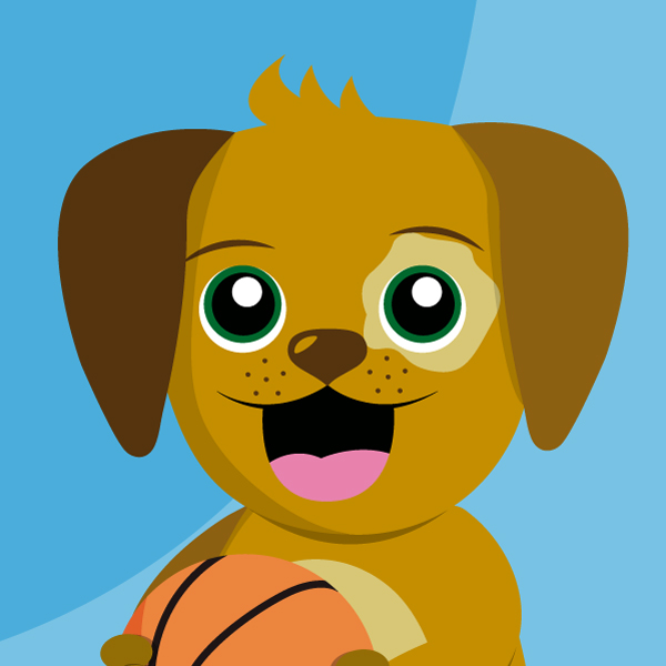 basketball dog